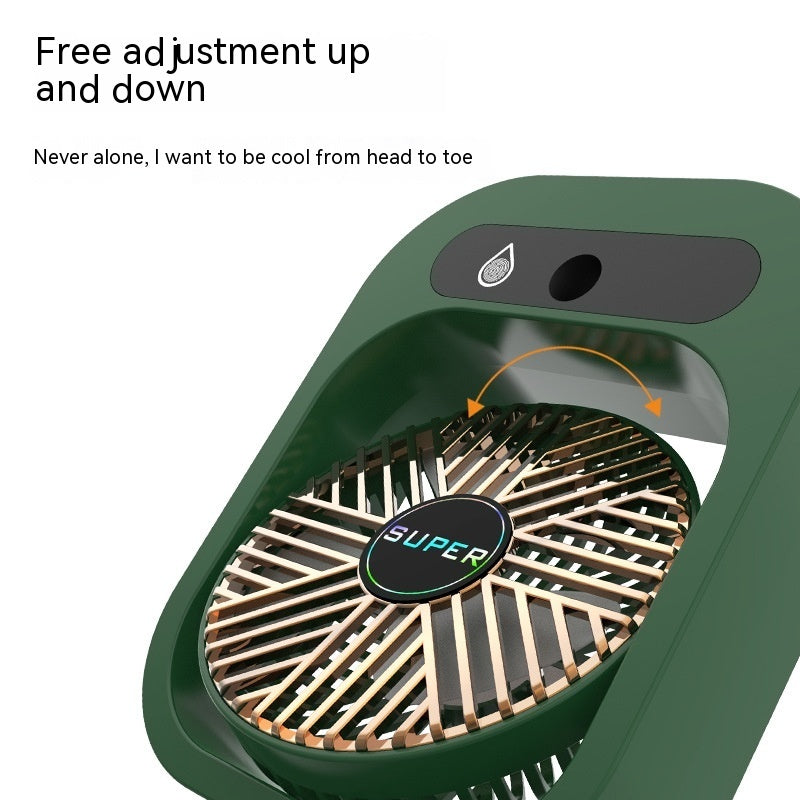 Portable Air Conditioning, Fan Air Cooler Cooling With USB Rechargeable