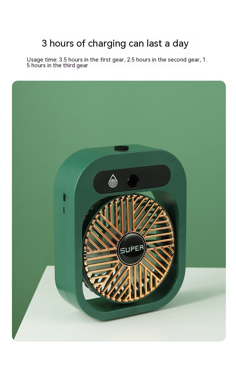 Portable Air Conditioning, Fan Air Cooler Cooling With USB Rechargeable