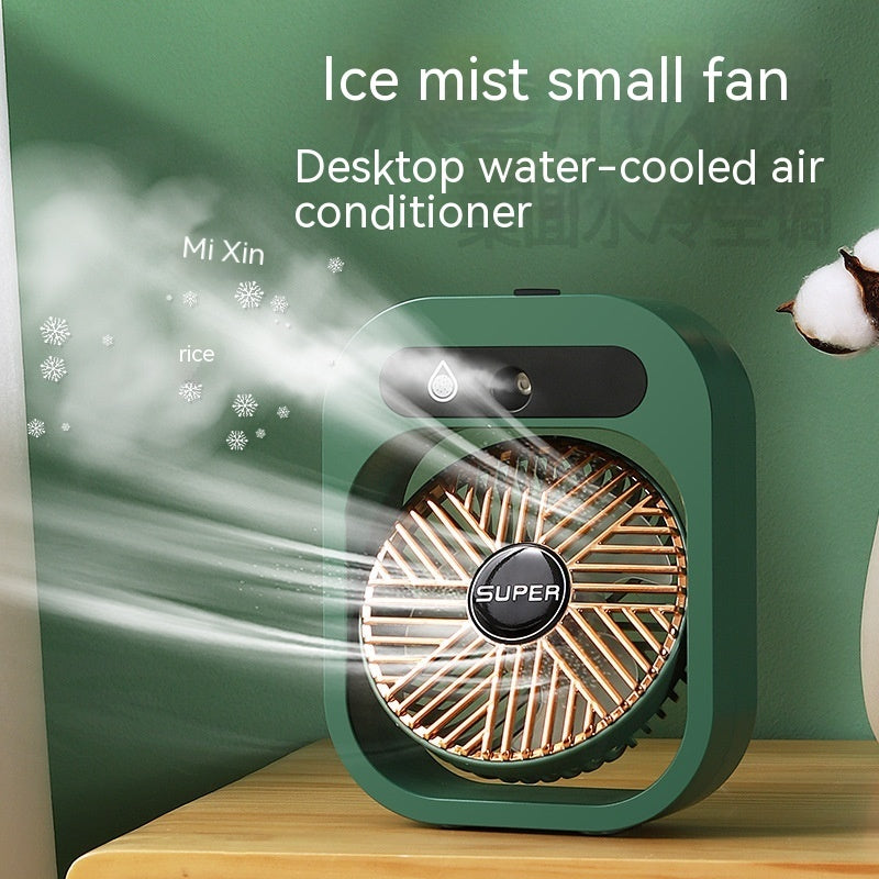 Portable Air Conditioning, Fan Air Cooler Cooling With USB Rechargeable
