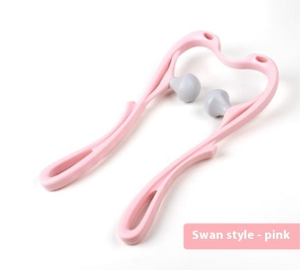 Ultimate 6-Wheel Manual Neck Massager for Deep Relief