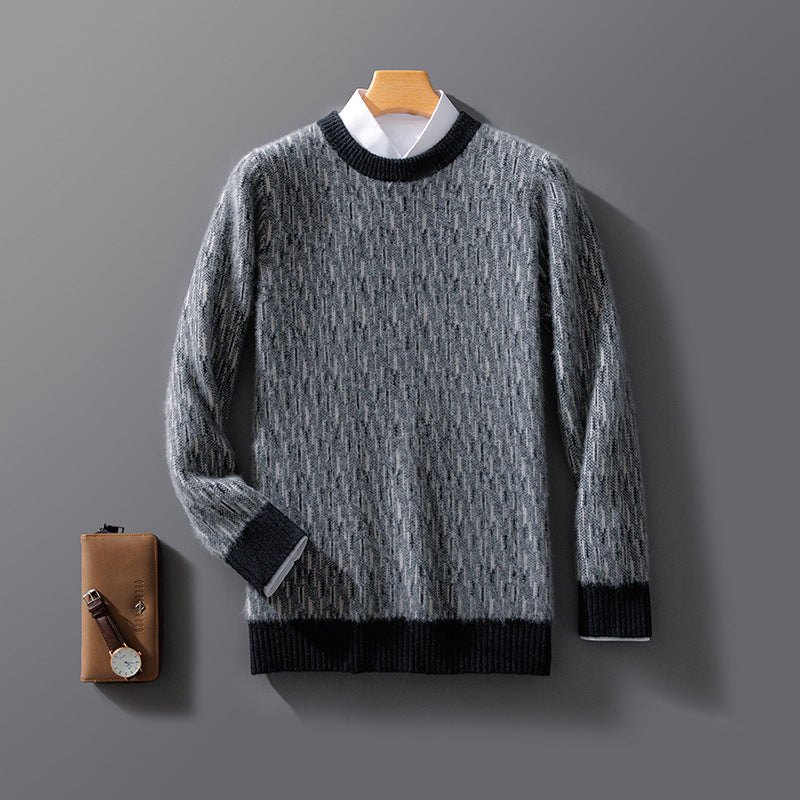 Men's Cozy Wool Crewneck - Business or Casual