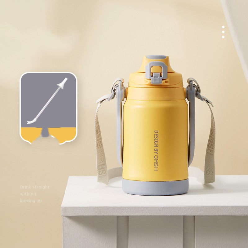 Portable Thermal Insulated Kettle: Stylish and Large-Capacity Travel Companion