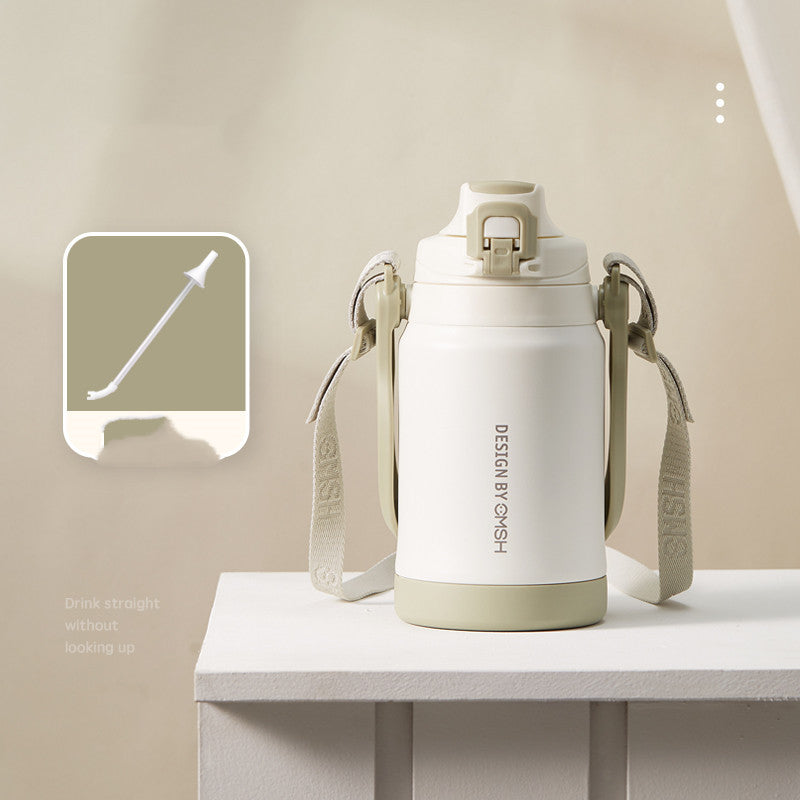 Portable Thermal Insulated Kettle: Stylish and Large-Capacity Travel Companion