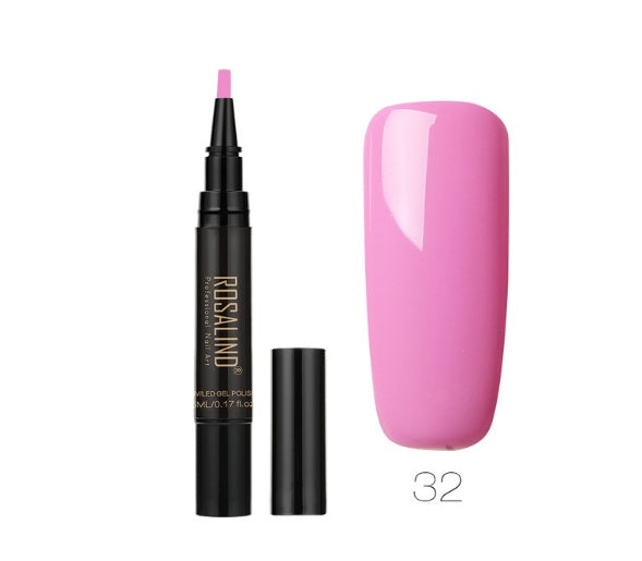 5ml Solid Color Nail Art Pen: Precision Nail Glue for Stunning Manicures