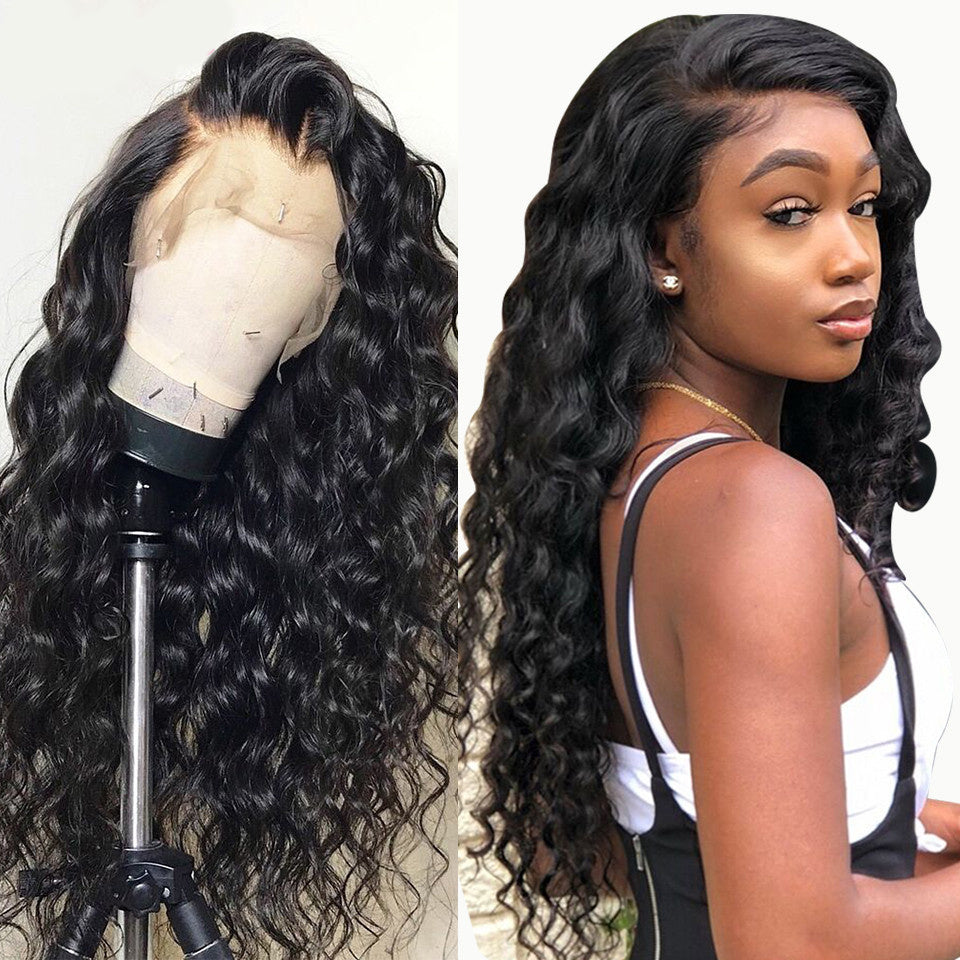 Black Curly Lace Wig