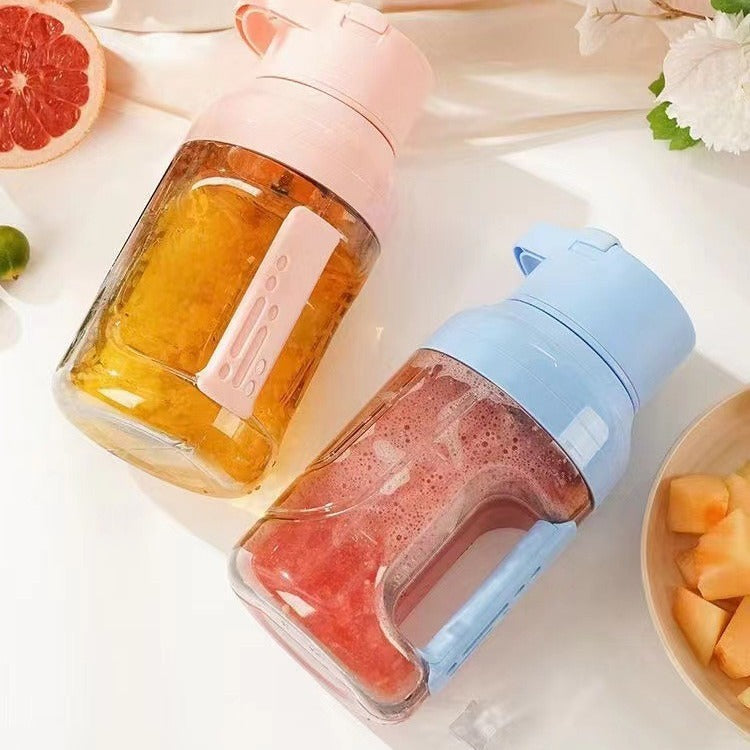 New Arrival Summer Electric Juicer - Portable 1500ml USB Rechargeable Blender for Fresh Juice - Kitchen Gadgets