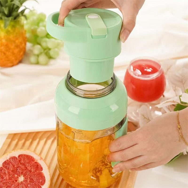 New Arrival Summer Electric Juicer - Portable 1500ml USB Rechargeable Blender for Fresh Juice - Kitchen Gadgets