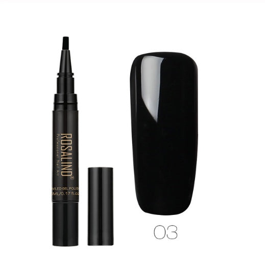 5ml Solid Color Nail Art Pen: Precision Nail Glue for Stunning Manicures