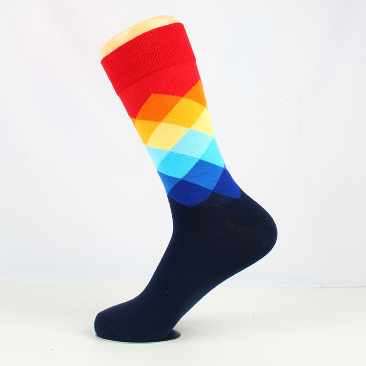 Diamond women's socks in tube socks