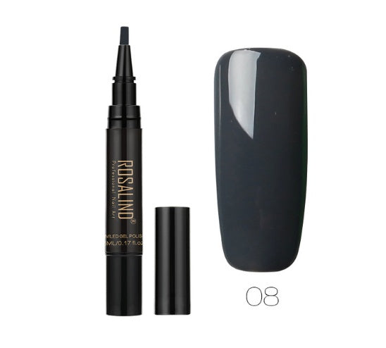 5ml Solid Color Nail Art Pen: Precision Nail Glue for Stunning Manicures