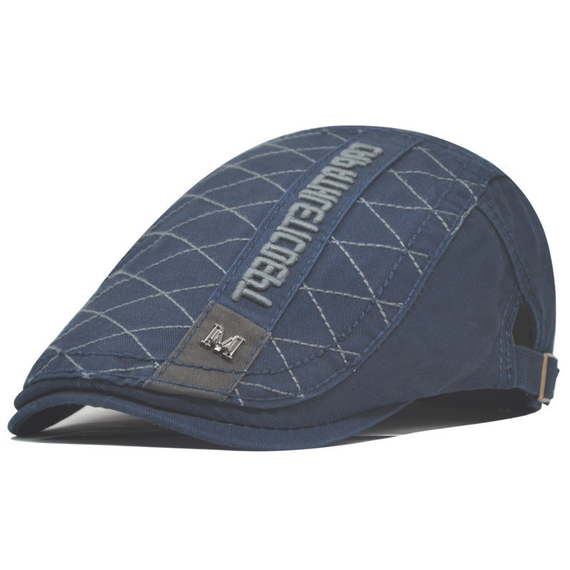 Retro Sun Protection: Adjustable Peaked Cap