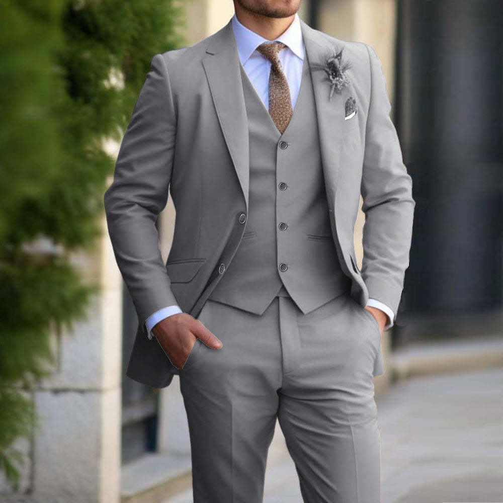 Comfy & Stylish: Men's Casual Cotton Suit