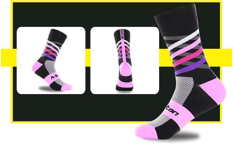 Nylon male female riding socks | sports socks bicycle | running stockings basketball socks