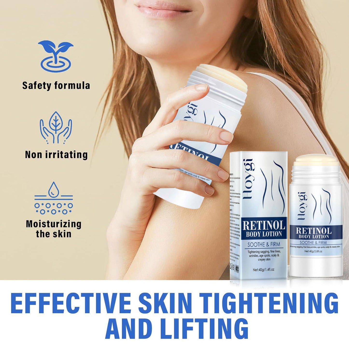 Retinol Body Stick Whitening Moisturizing Body Skin Care