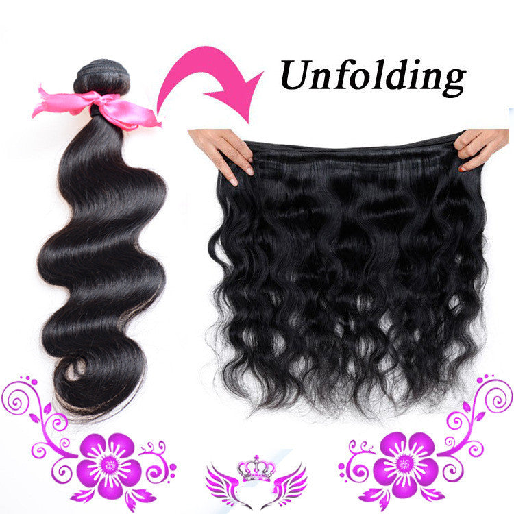 Peruvian virgin hair, body wave Peru real human hair