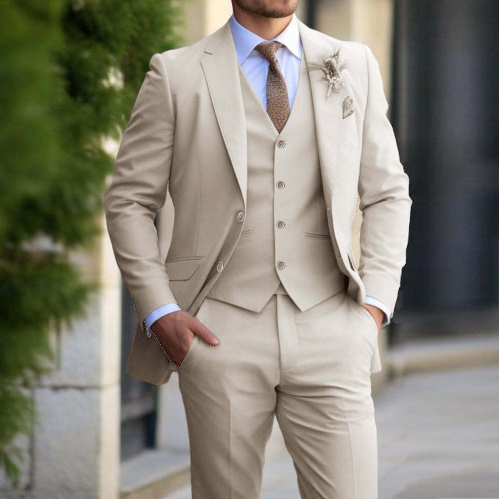 Comfy & Stylish: Men's Casual Cotton Suit