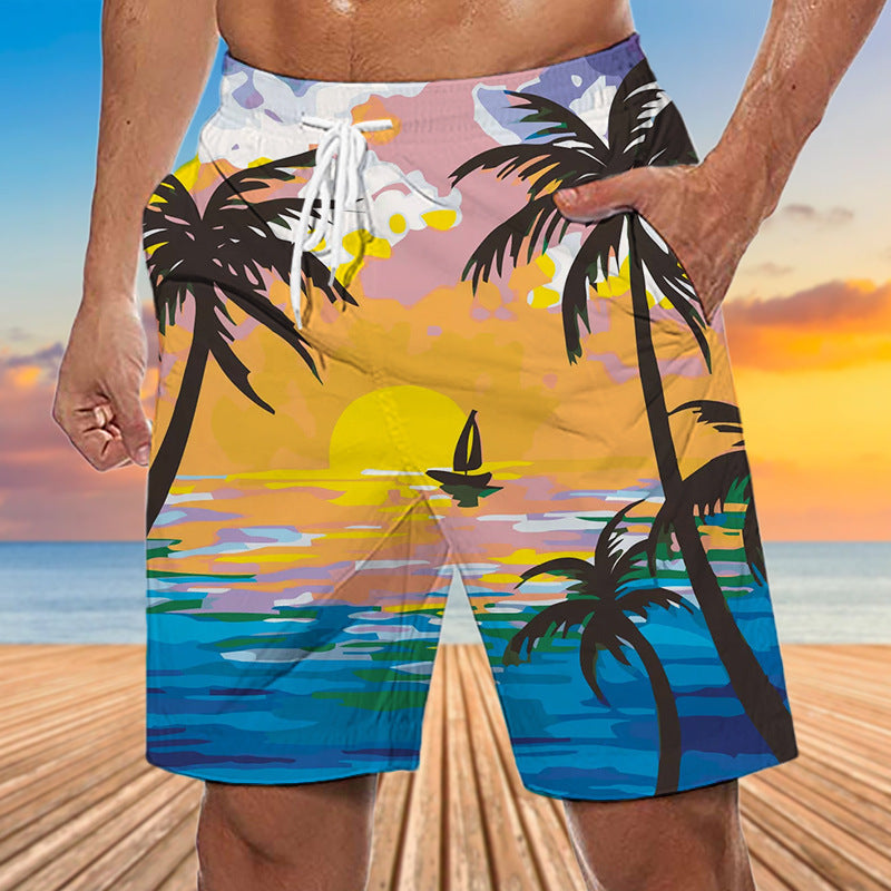 Men's Summer Swim Trunks: Beach-Ready Comfort