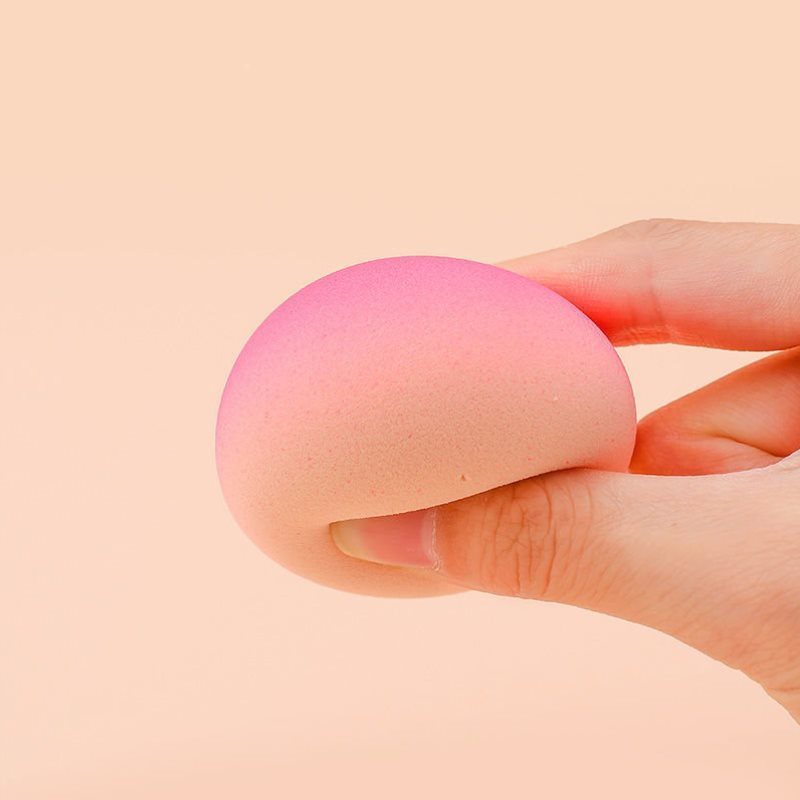 Peach Makeup Egg: Super Soft Hydrophilic Sponge for Flawless Makeup Application