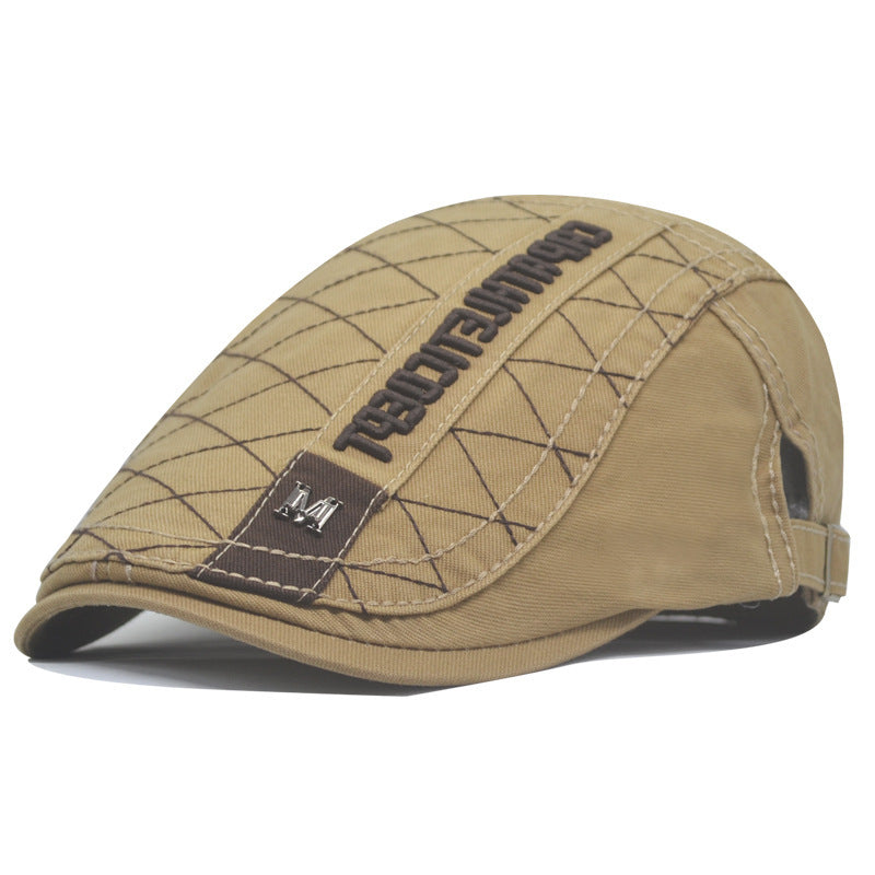 Retro Sun Protection: Adjustable Peaked Cap