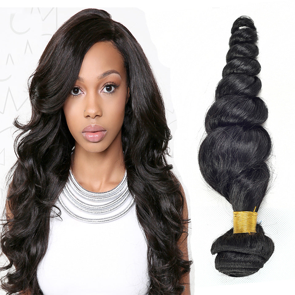 Unleash Your Inner Beach Babe with Our Luxurious Loose Wave Virgin Hair Wig