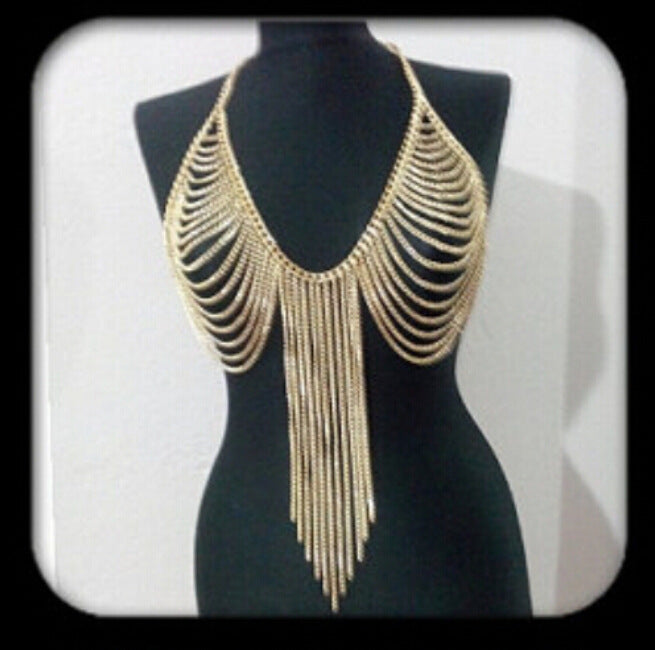 Chest Chain | Tassel Body Chain