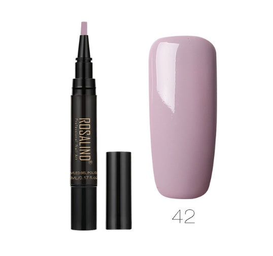 5ml Solid Color Nail Art Pen: Precision Nail Glue for Stunning Manicures