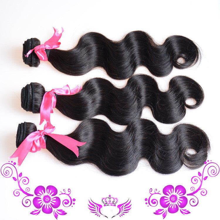 Peruvian virgin hair, body wave Peru real human hair