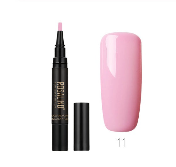 5ml Solid Color Nail Art Pen: Precision Nail Glue for Stunning Manicures