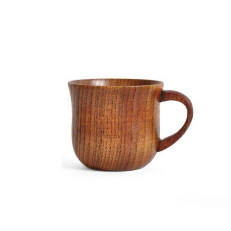 Handmade Spruce Wooden Cup: Eco-Friendly Drinkware for Every Occasion