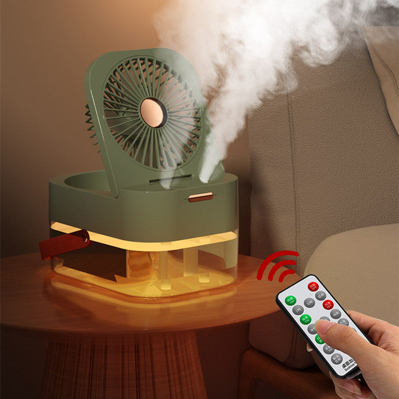 Humidifier Spray Fan Portable Fan Air Cooler Air With USB Port Connector