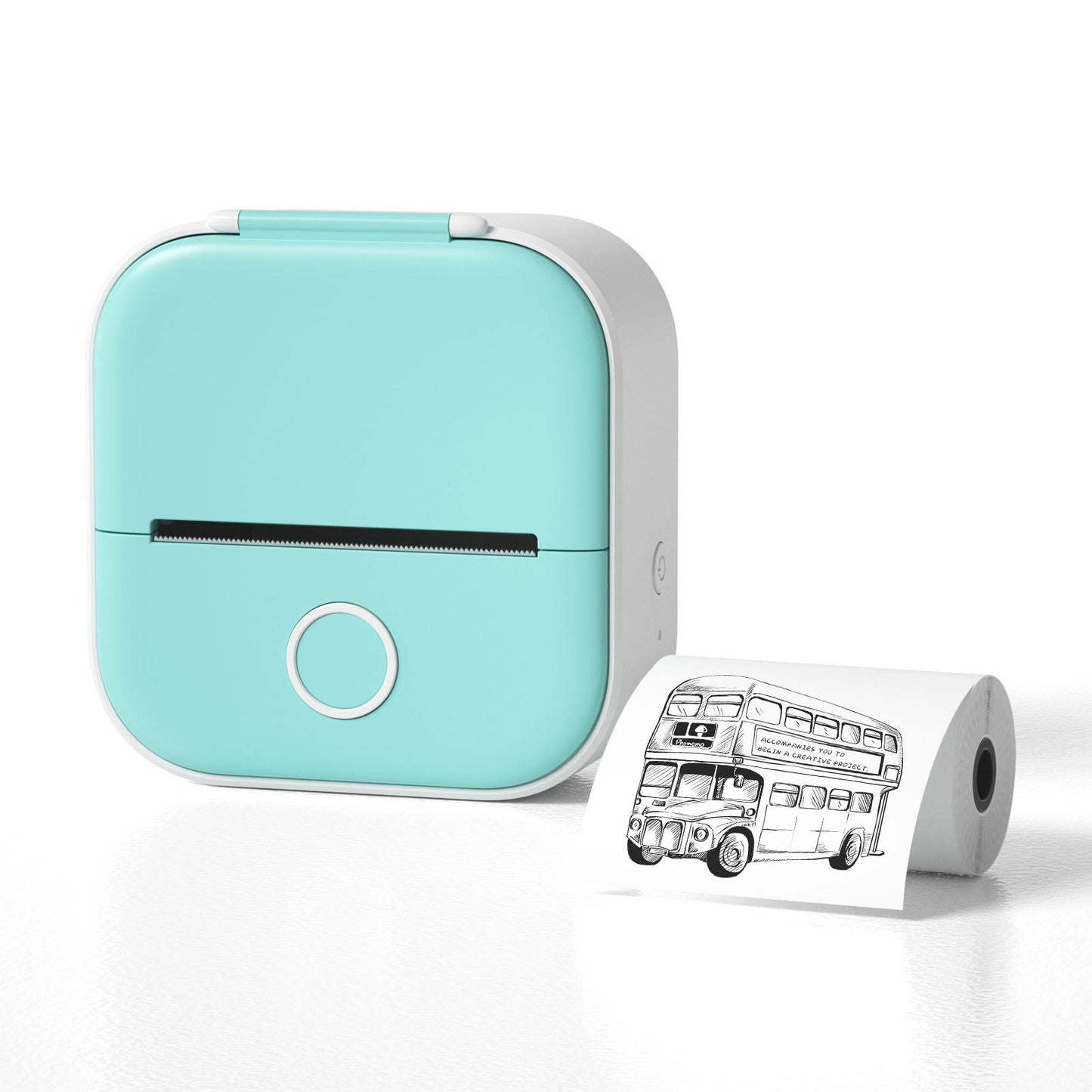 Portable Mini Thermal Label Printer - Bluetooth Home Photo & Student Study Aid, Price Tag Printer