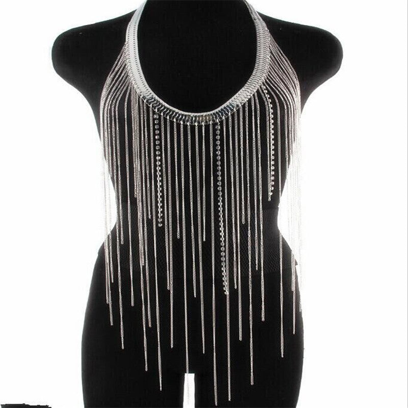 Sexy Tassel Tong body chain