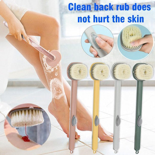 Dual-purpose Shower Brush With Multifunctional Detachable Bath Brush For Back Body