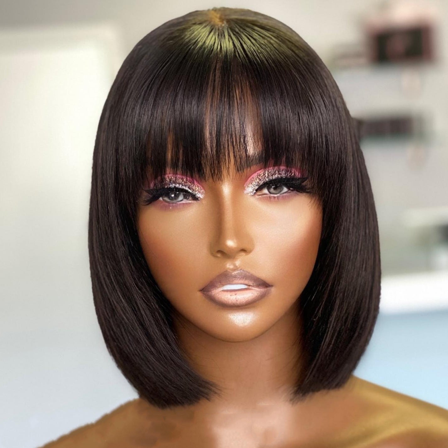 Effortless Everyday Elegance: Su Bob's Human Hair Lace Wig