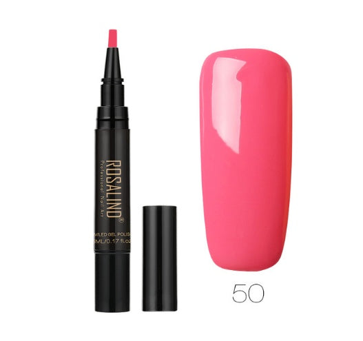 5ml Solid Color Nail Art Pen: Precision Nail Glue for Stunning Manicures