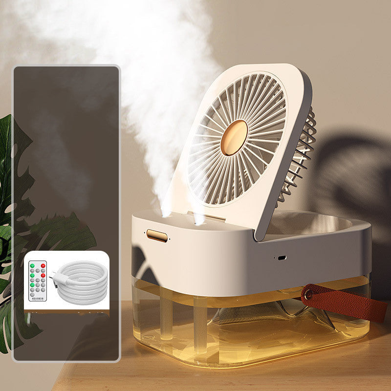 Humidifier Spray Fan Portable Fan Air Cooler Air With USB Port Connector