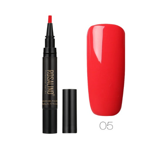 5ml Solid Color Nail Art Pen: Precision Nail Glue for Stunning Manicures