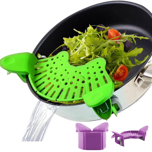 Universal Silicone Strainer Clip