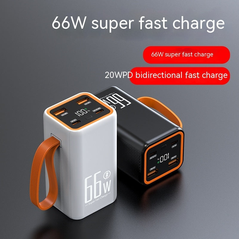 Powebank - PD66W Fast Charge 20000 - MA Large Capacity Mobile - Power Supply