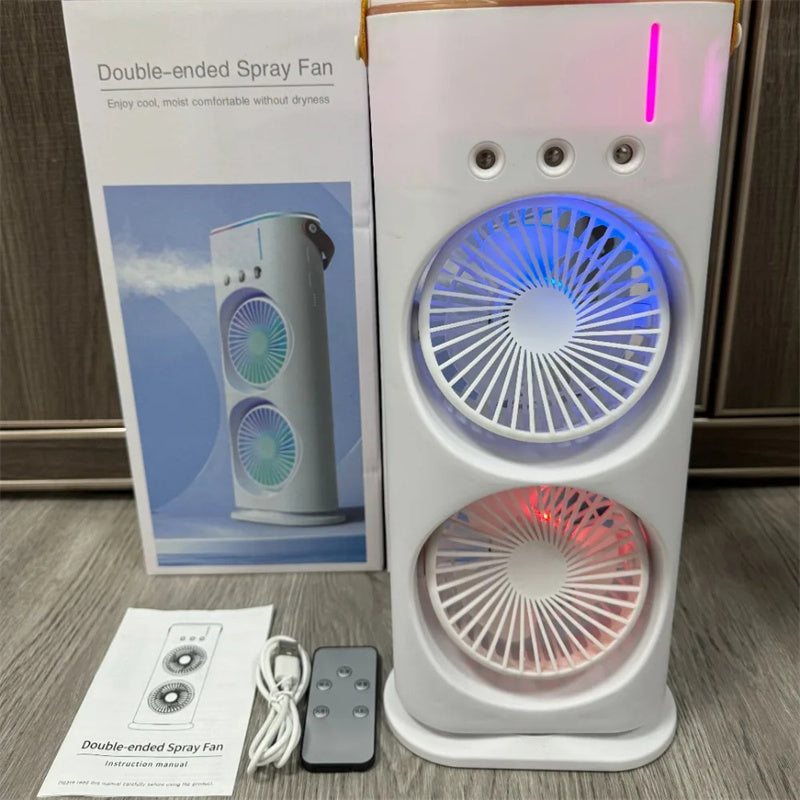 Portable Humidifier Fan | Air Conditioner Household Small | Air Cooler Hydrocooling Portable Air Adjustment