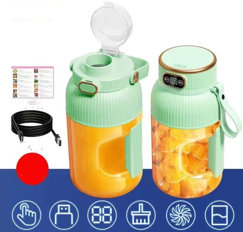 Compact & Versatile Portable Juicer for Home Use - Perfect for Smoothies and More