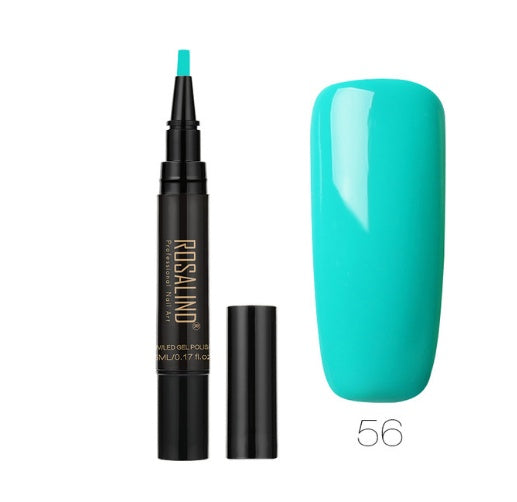 5ml Solid Color Nail Art Pen: Precision Nail Glue for Stunning Manicures