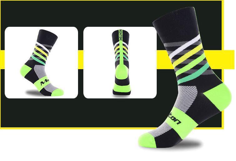 Nylon male female riding socks | sports socks bicycle | running stockings basketball socks