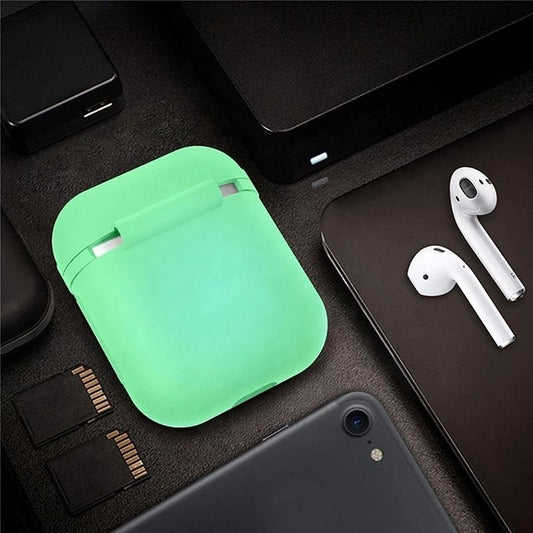 Bluetooth Earphone - Storage Box - Wireless Earphone - Silicone Luminous