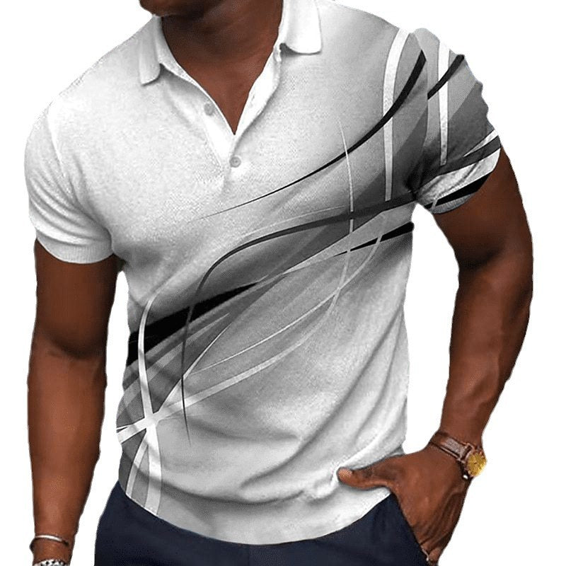 3D Textured Polo Shirt