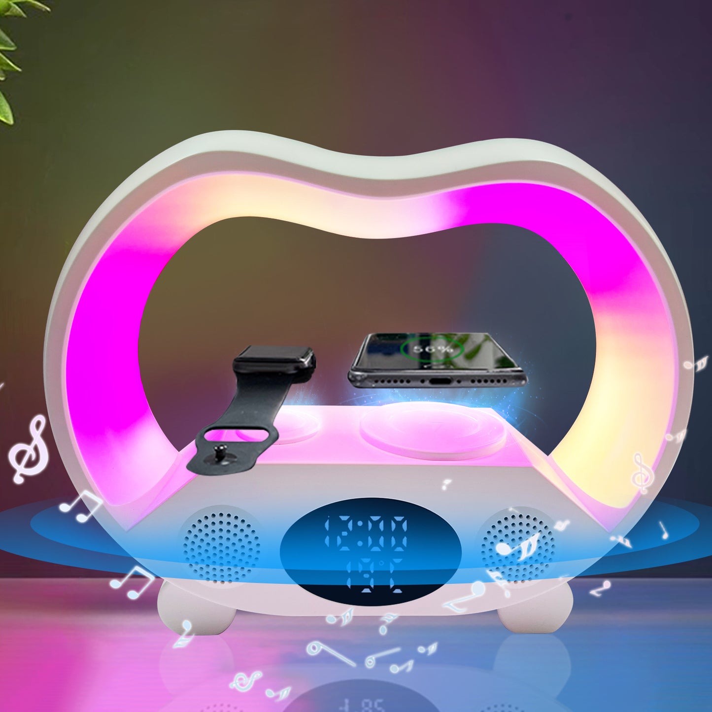 Bluetooth Speaker With Ambience and Intelligent LED