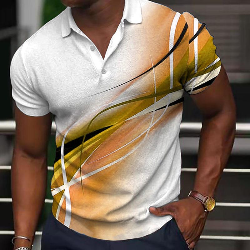 3D Textured Polo Shirt