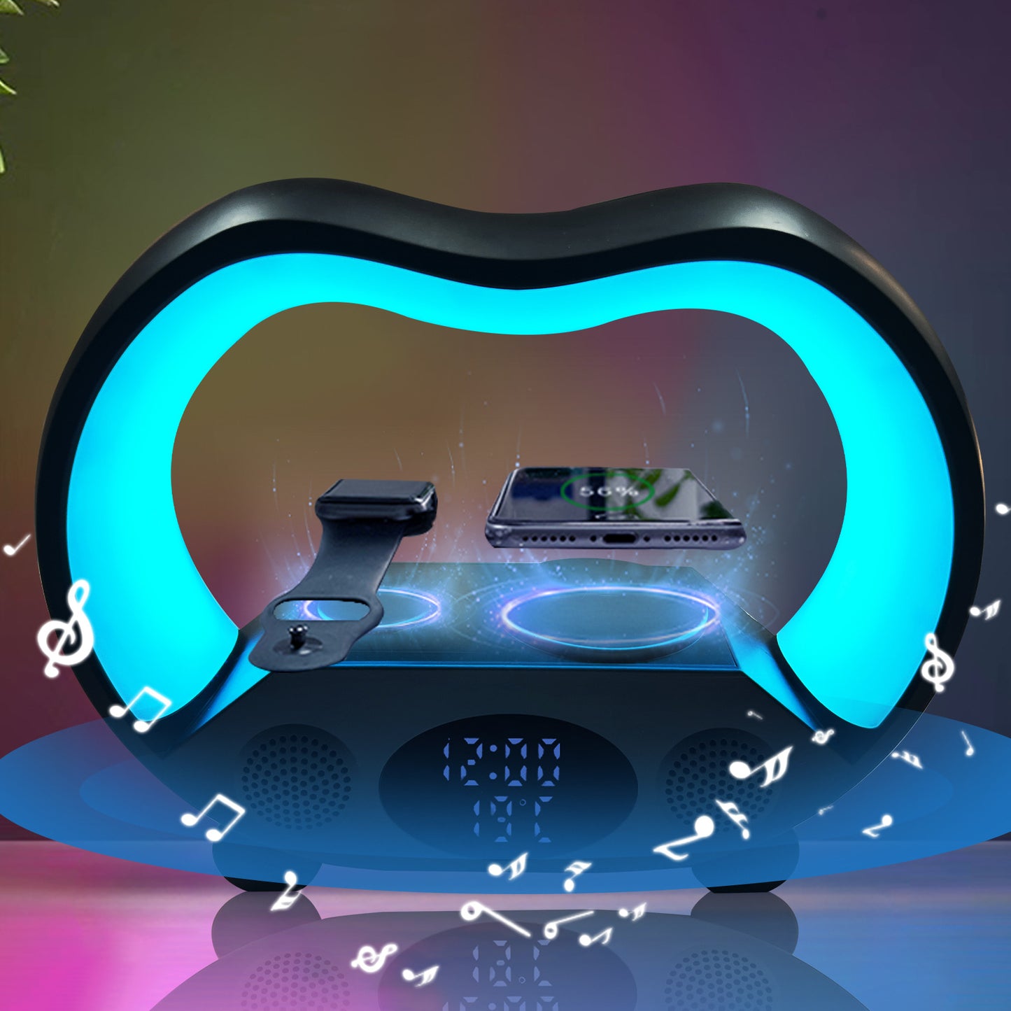 Bluetooth Speaker With Ambience and Intelligent LED