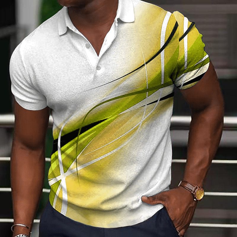 3D Textured Polo Shirt