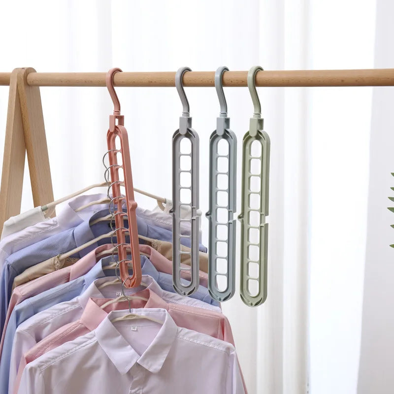 Magic Multi-port Clothes Support Hangers